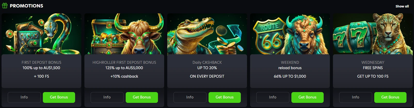 Neospin casino bonus promotion